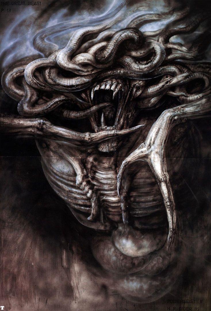 734x1080 Hr Giger Cell Phone Wallpaper
