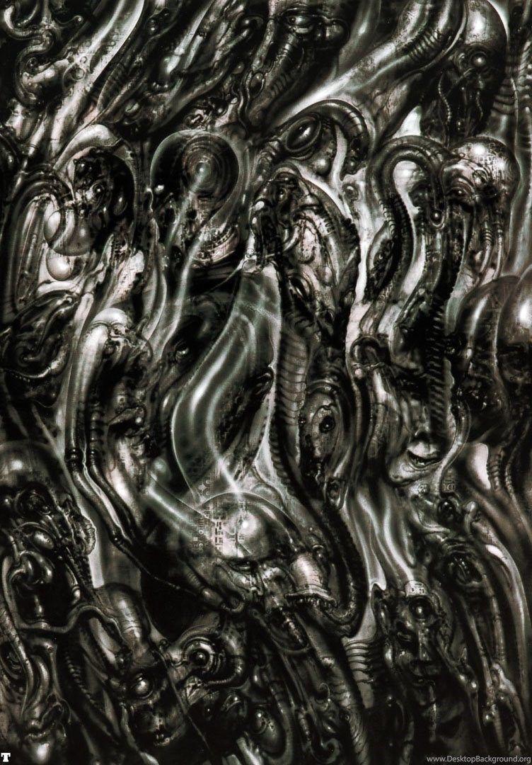 752x1080 Hr Giger Cell Phone Wallpaper