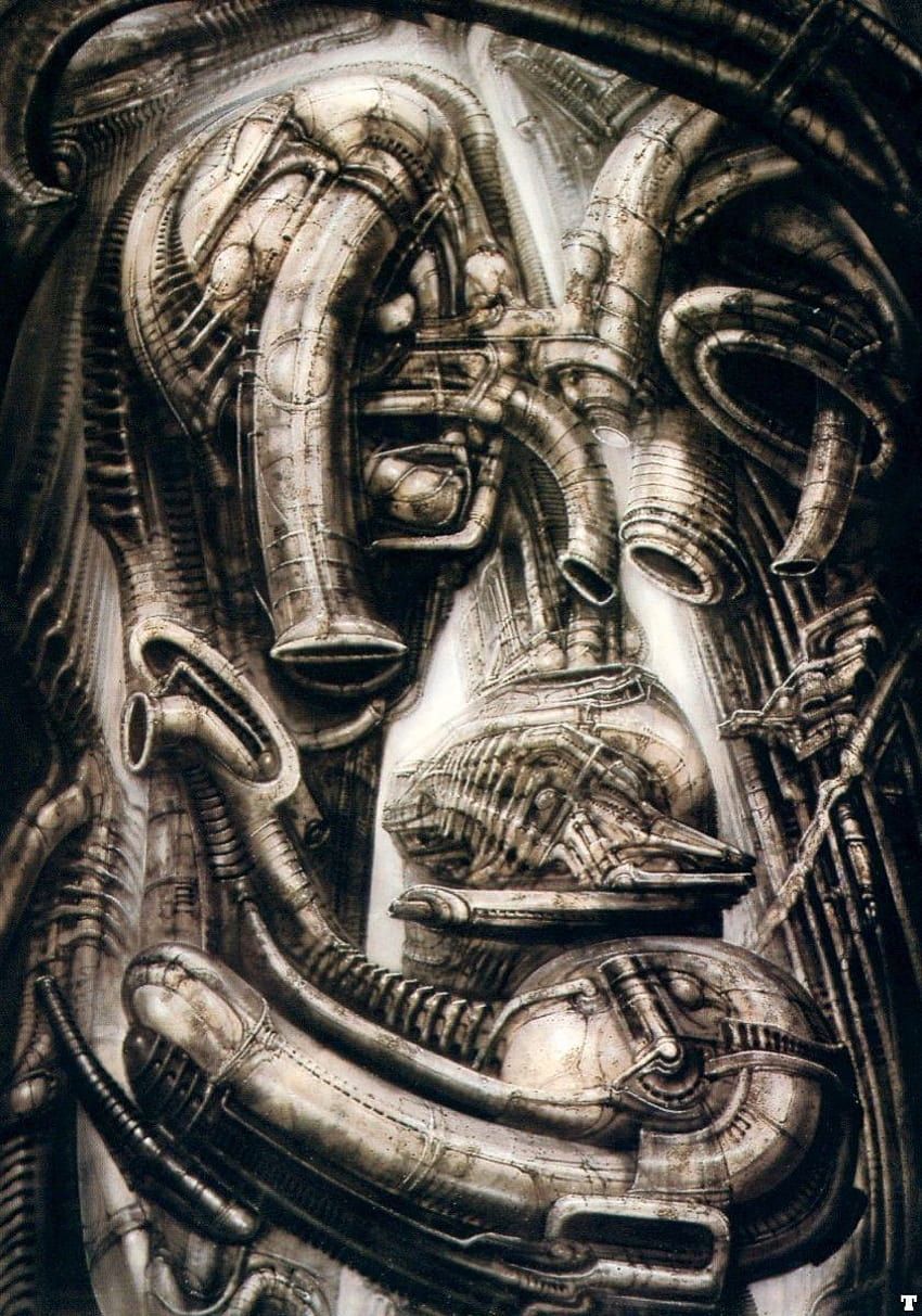 850x1213 Oldies Surreal Art by Alien Creator H