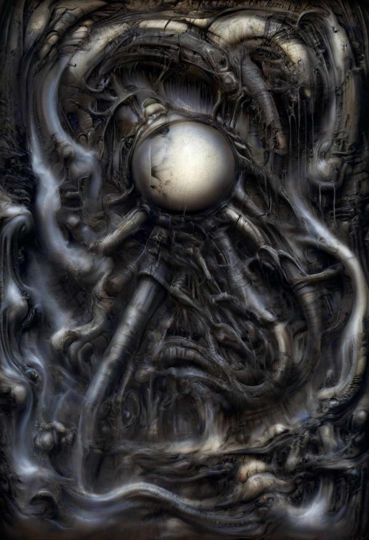1200x1754 AI Art LoRA Model: HR Giger Arh+ SDXL