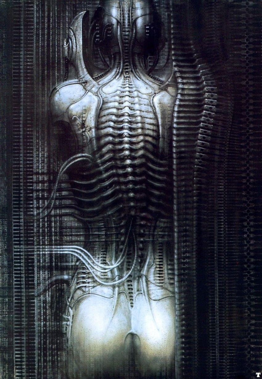 850x1229 hr giger HD phone wallpaper