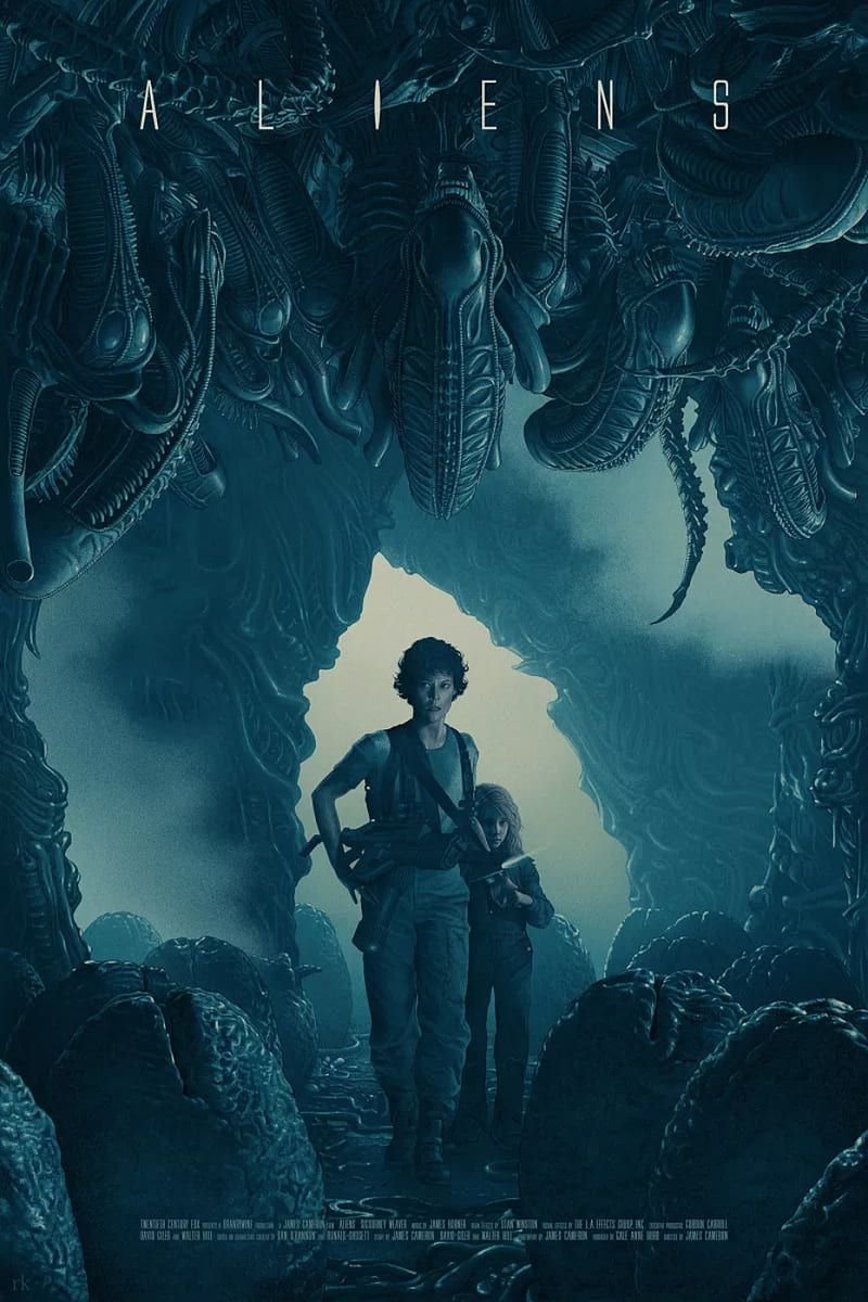 800x1200 Movie poster, aliens, Sigourney Weaver