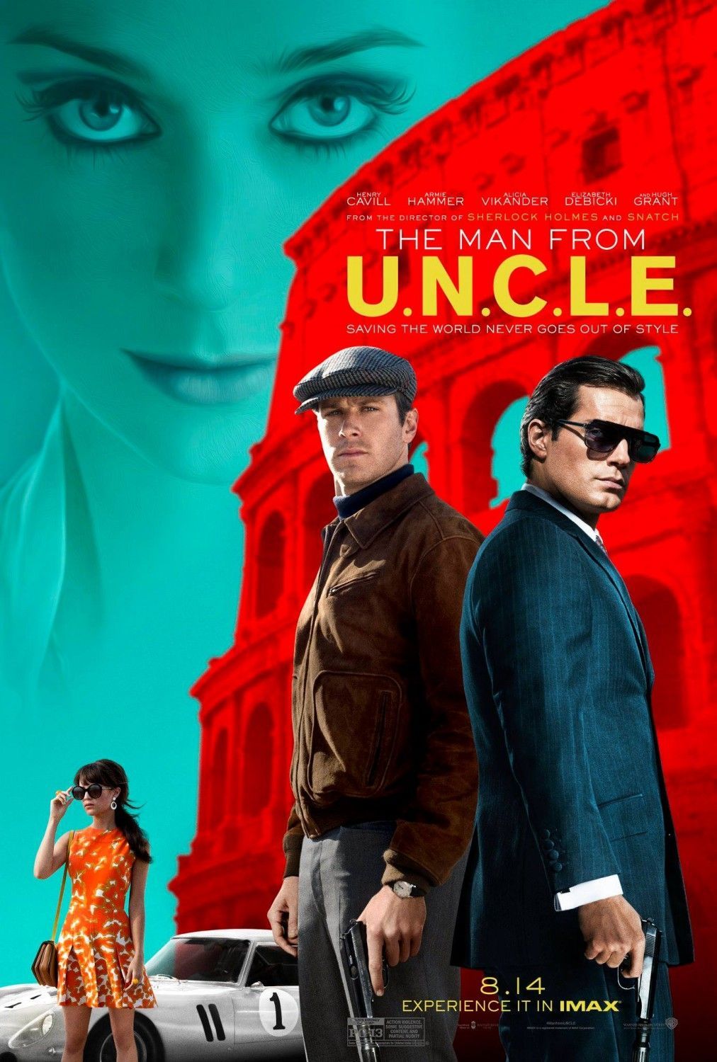 1012x1500 The Man from U.N.C.L.E. Movie Poster