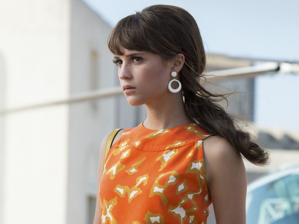 1024x768 Wallpaper alicia vikander, actress