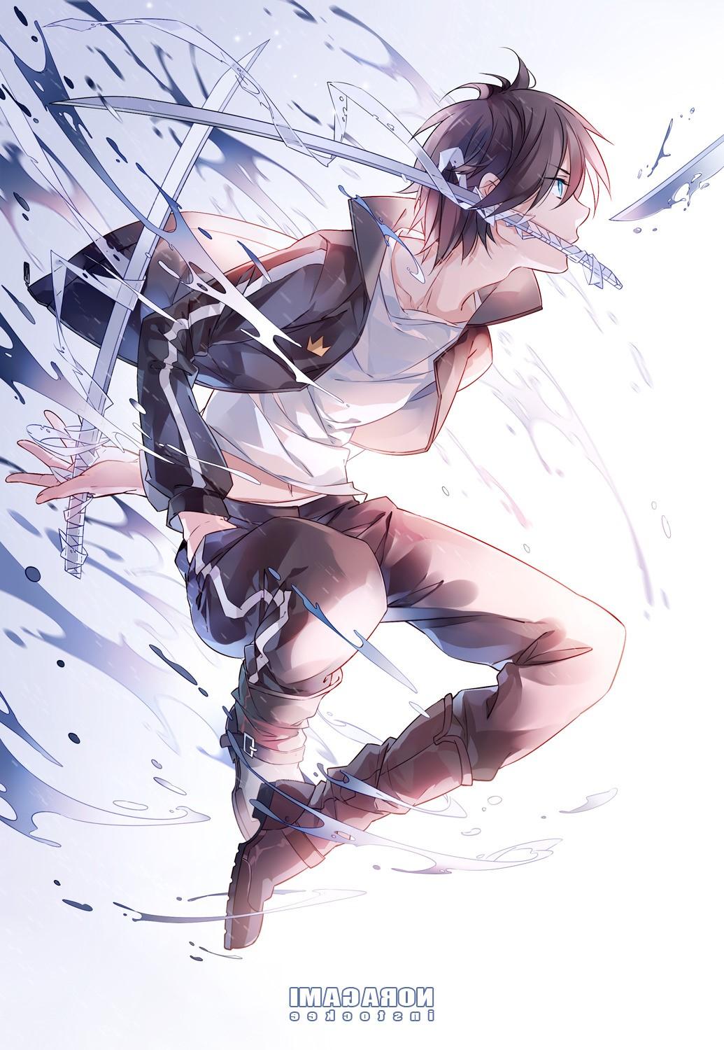 1035x1500 Anime Boys With Sword Wallpaper