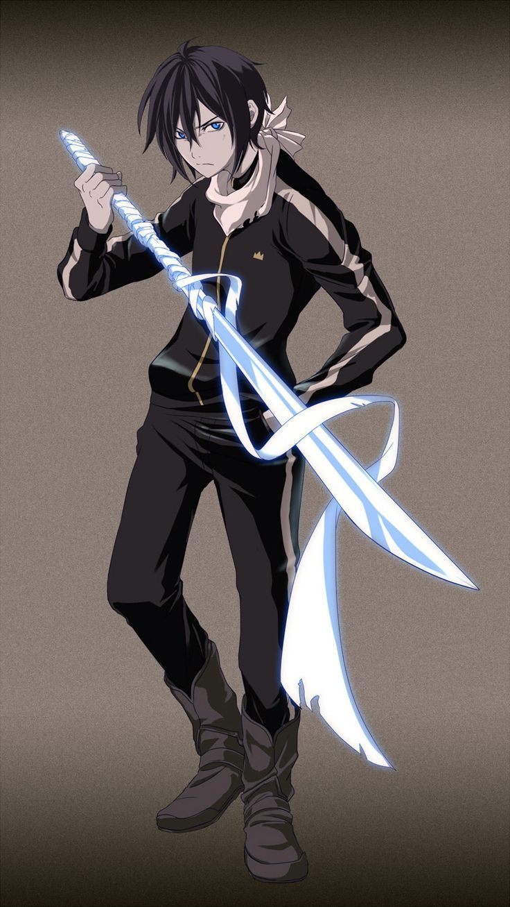 736x1307 HD Wallpaper: Black Haired Swordsman