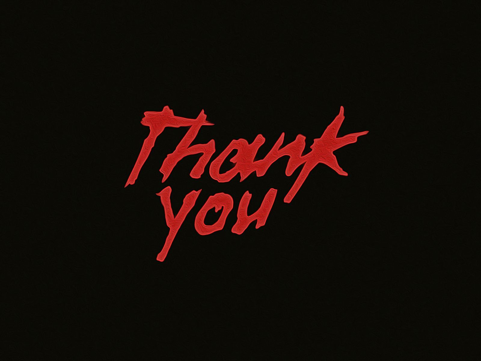 1600x1200 Thank you by Steffen on Dribbble