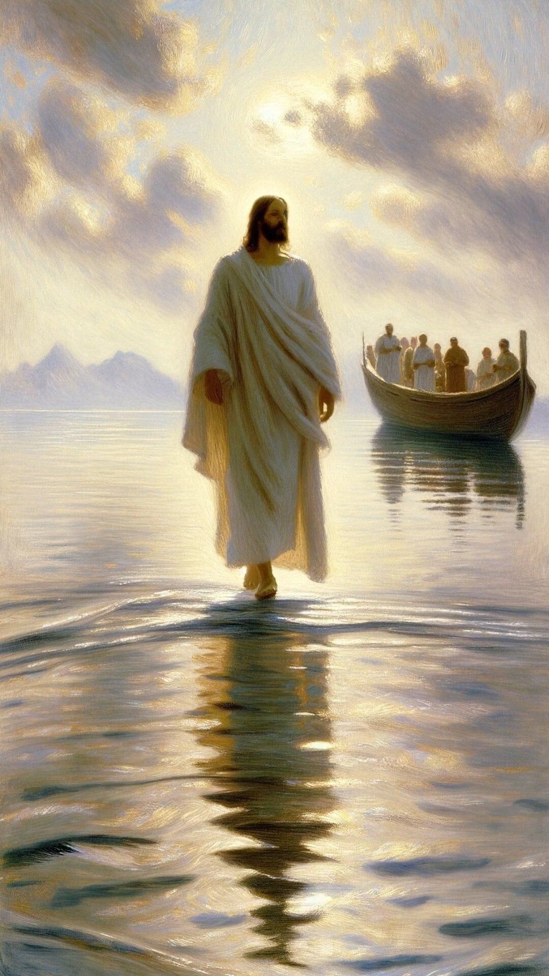Jesus Walking On Water Wallpapers - Top Free Jesus Walking On Water ...