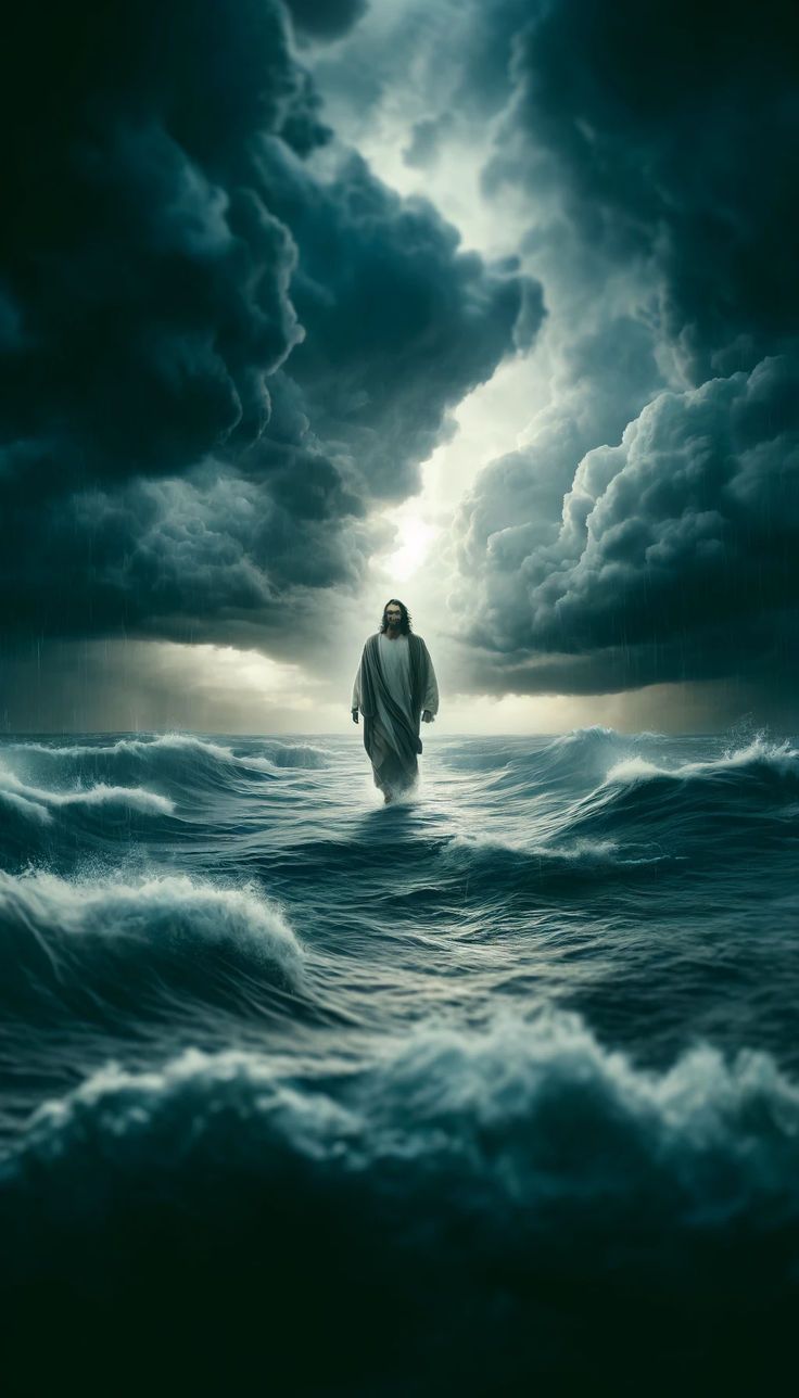 Jesus Walking On Water Wallpapers - Top Free Jesus Walking On Water ...
