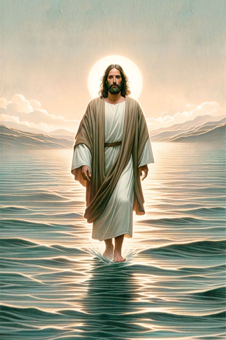 Jesus Walking On Water Wallpapers - Top Free Jesus Walking On Water ...