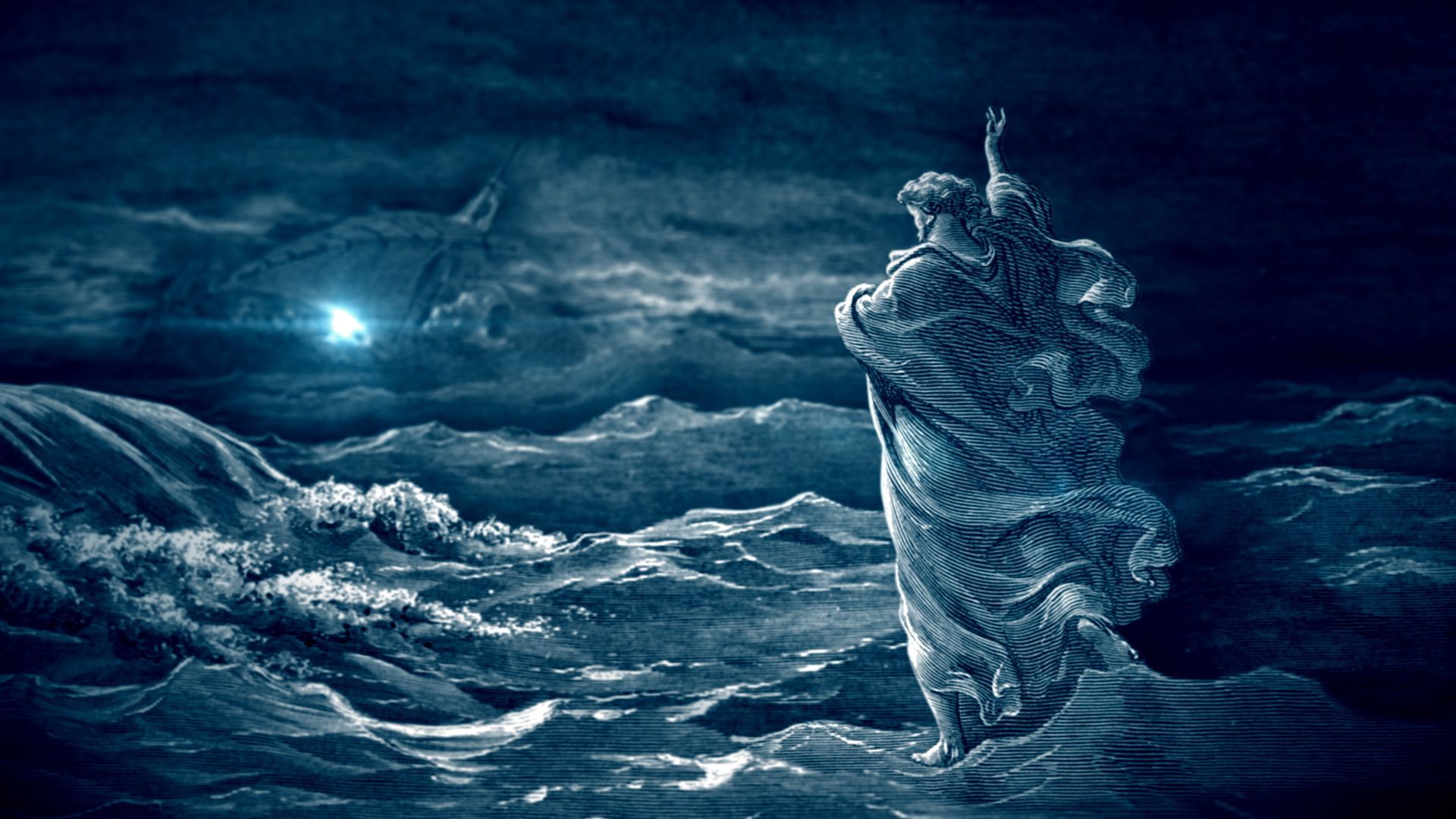 1920x1080 Church Video Illustration: Jesus Walks