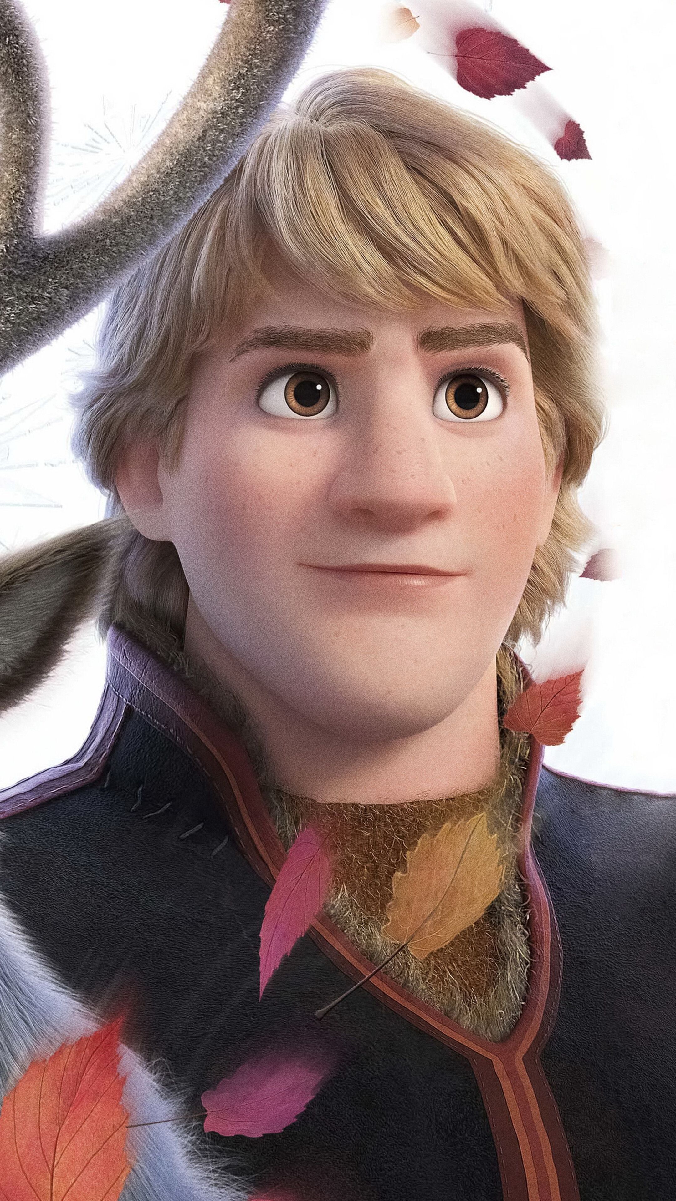 2160x3840 Kristoff, Sven, Frozen, 4k HD Phone