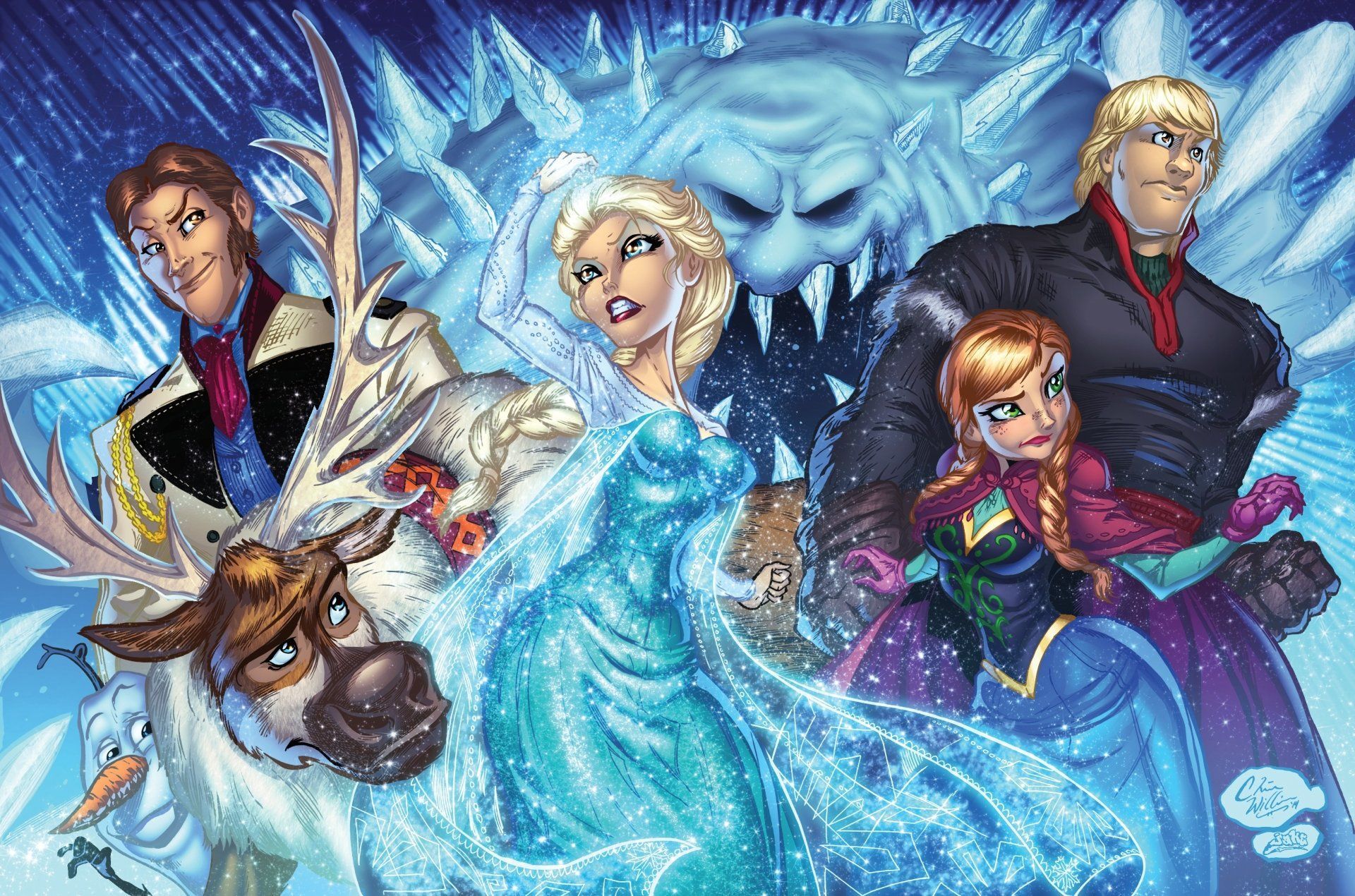 1920x1270 Download Kristoff (Frozen) Olaf (Frozen