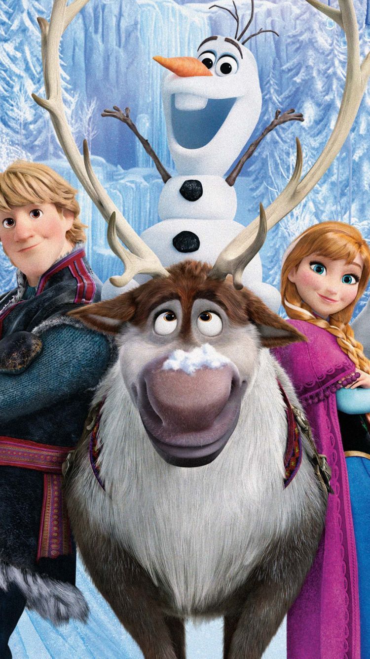 750x1334 Mobile wallpaper: Frozen, Movie, Frozen