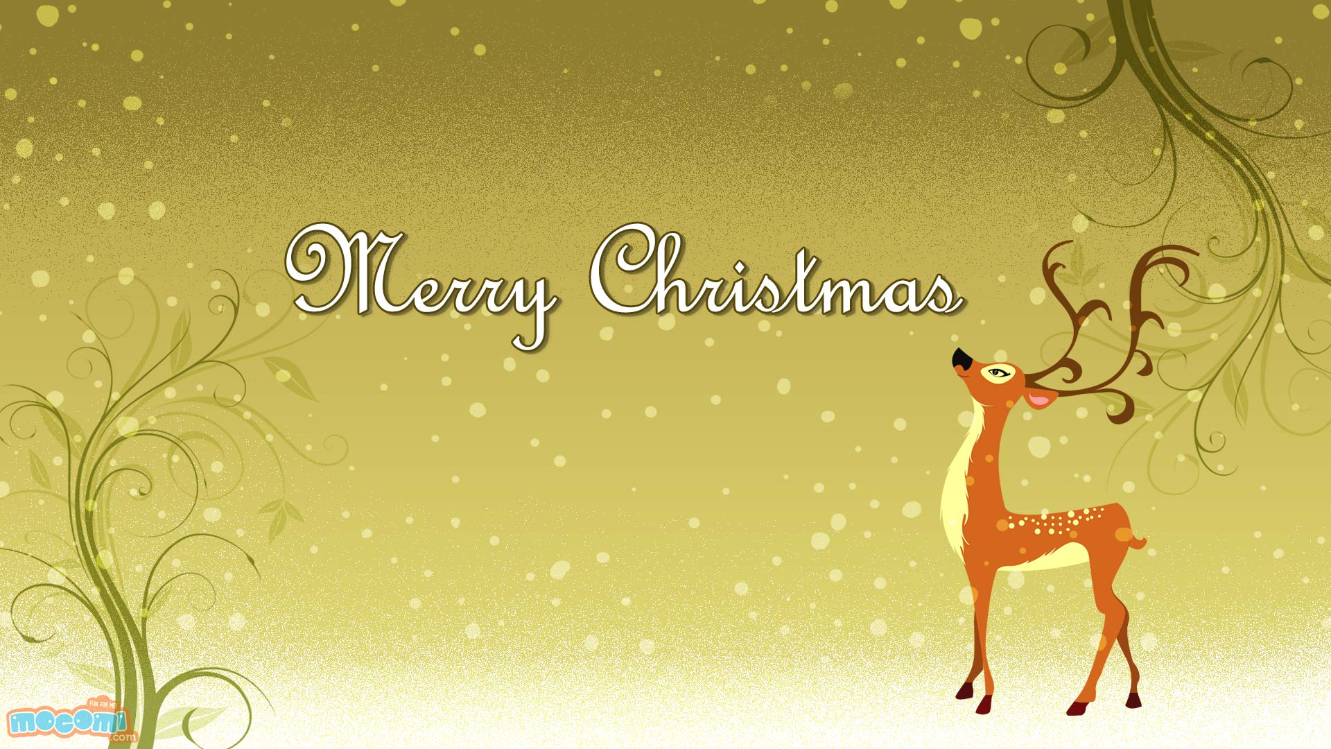 Christmas Reindeer Wallpapers Top Free Christmas Reindeer Backgrounds Wallpaperaccess