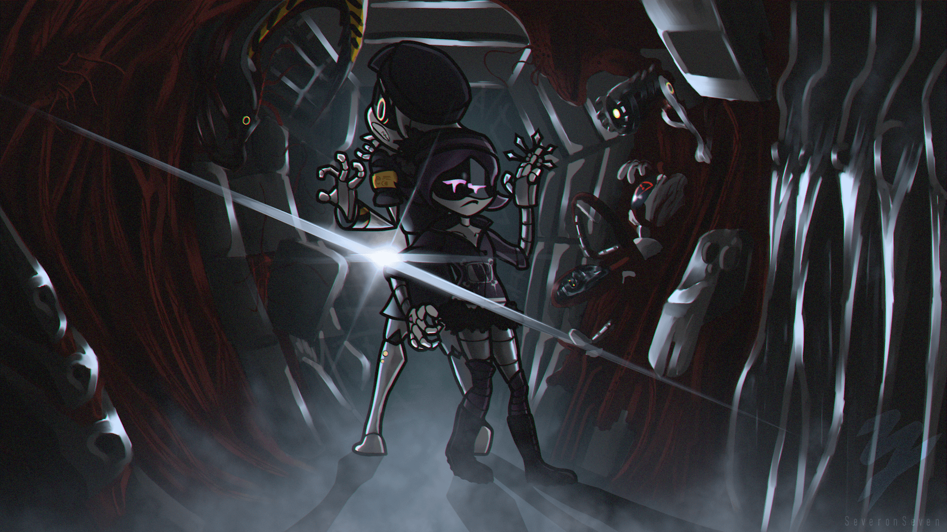 1920x1080 N & Uzi in Ep2. Another 12h of my life