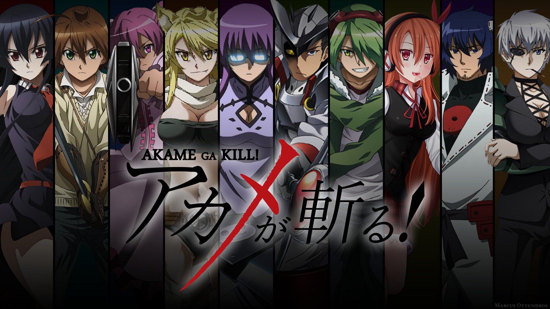 1920x1080 wallpaper #Akame ga Kill