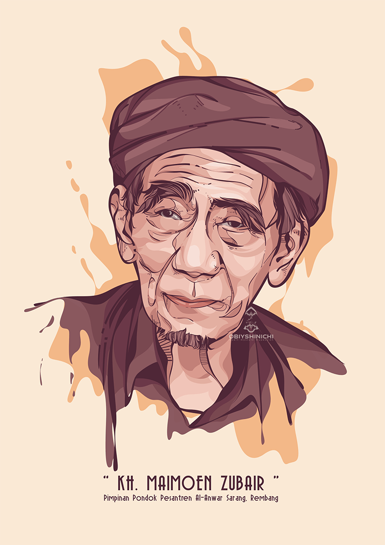 760x1075 Vector Tokoh NU Nahdlatul Ulama