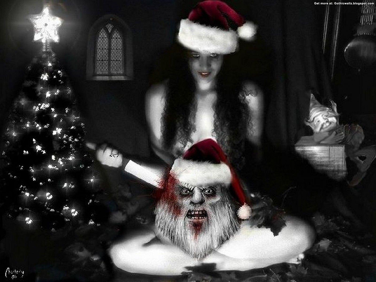 1600x1200 Dark Christmas Wallpaper Gothic Wallpaper