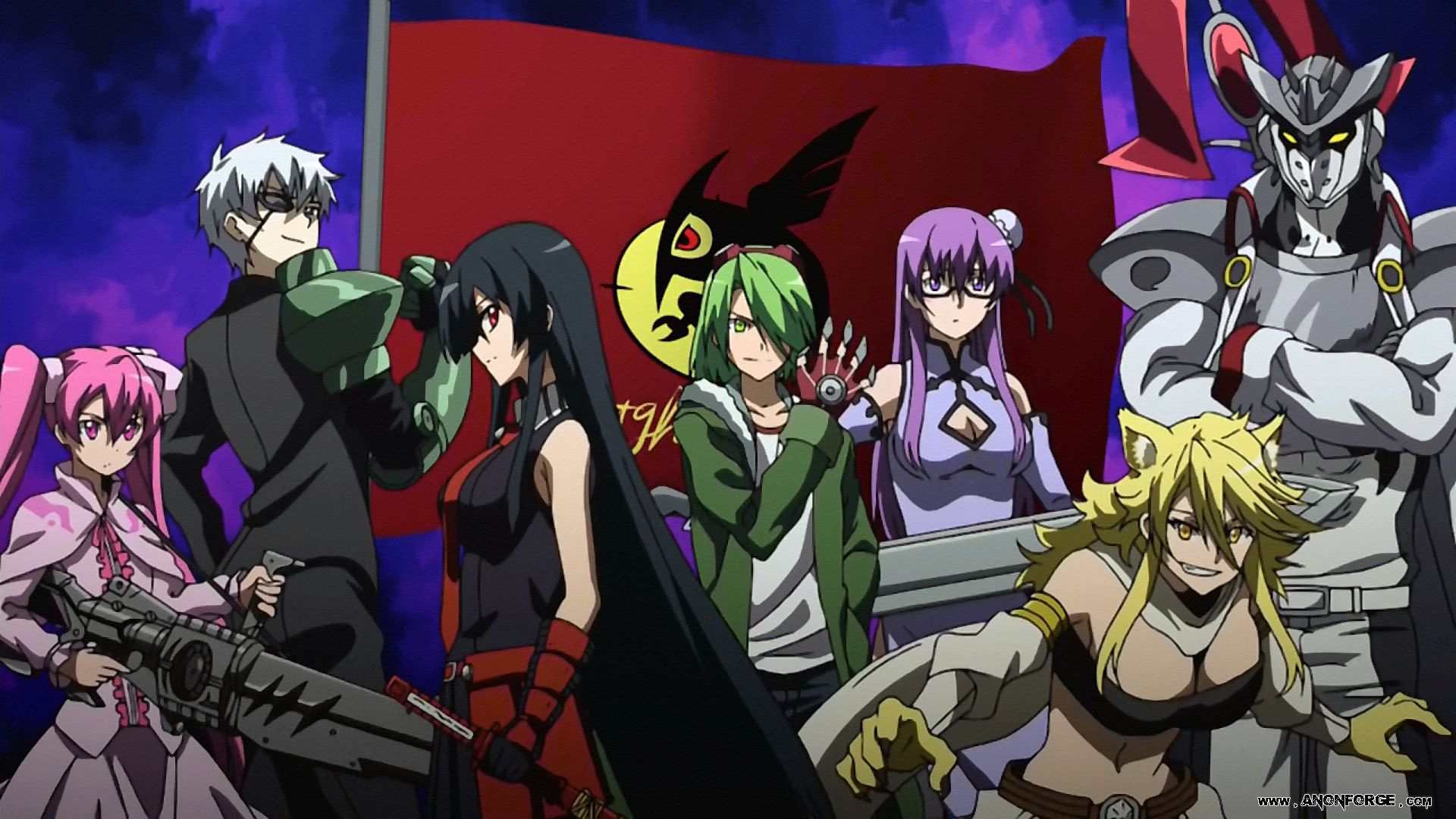 1920x1080 Akame Ga Kill! Night Raid HD Wallpaper