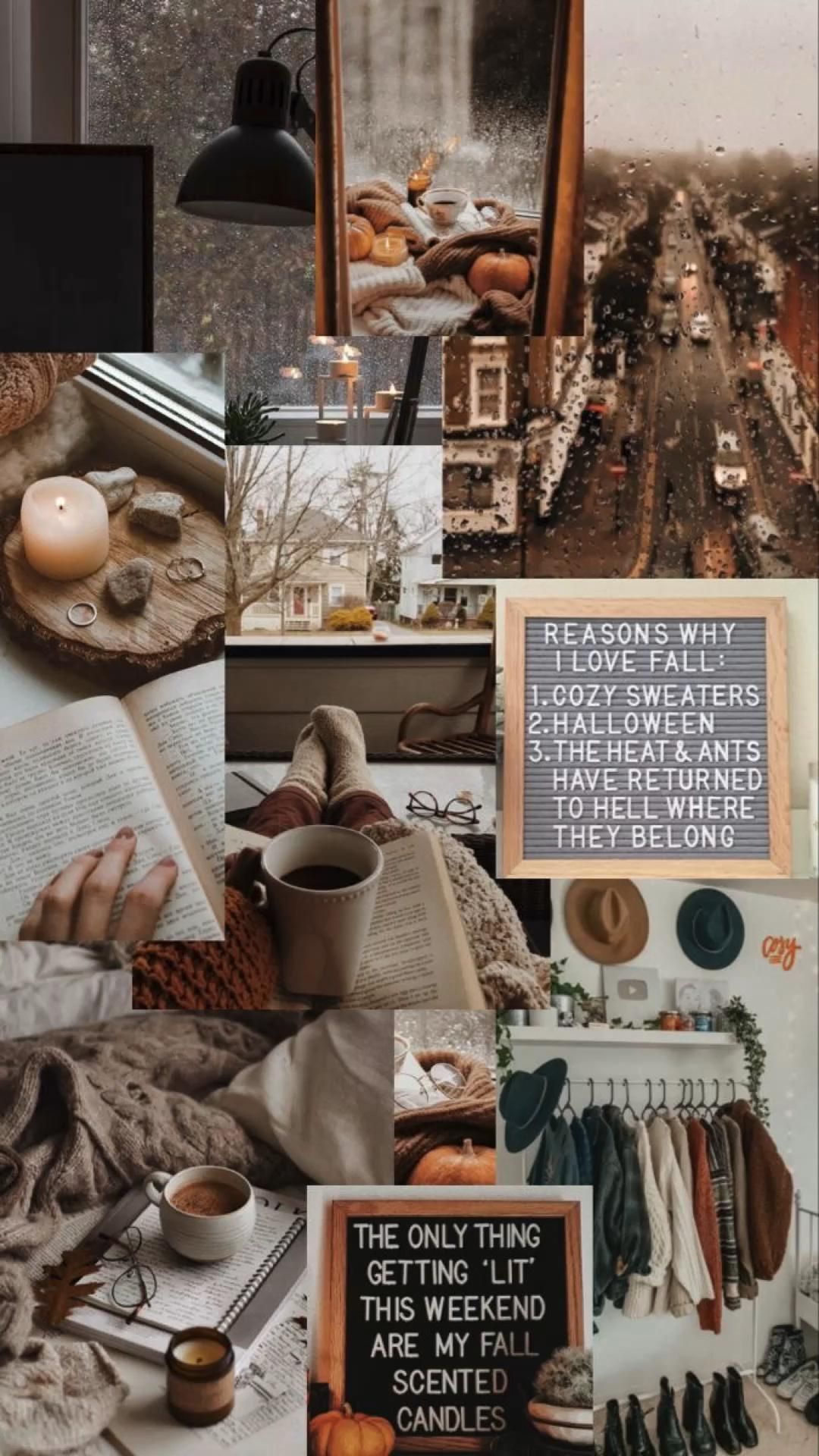1080x1920 Fall Collage Aesthetic