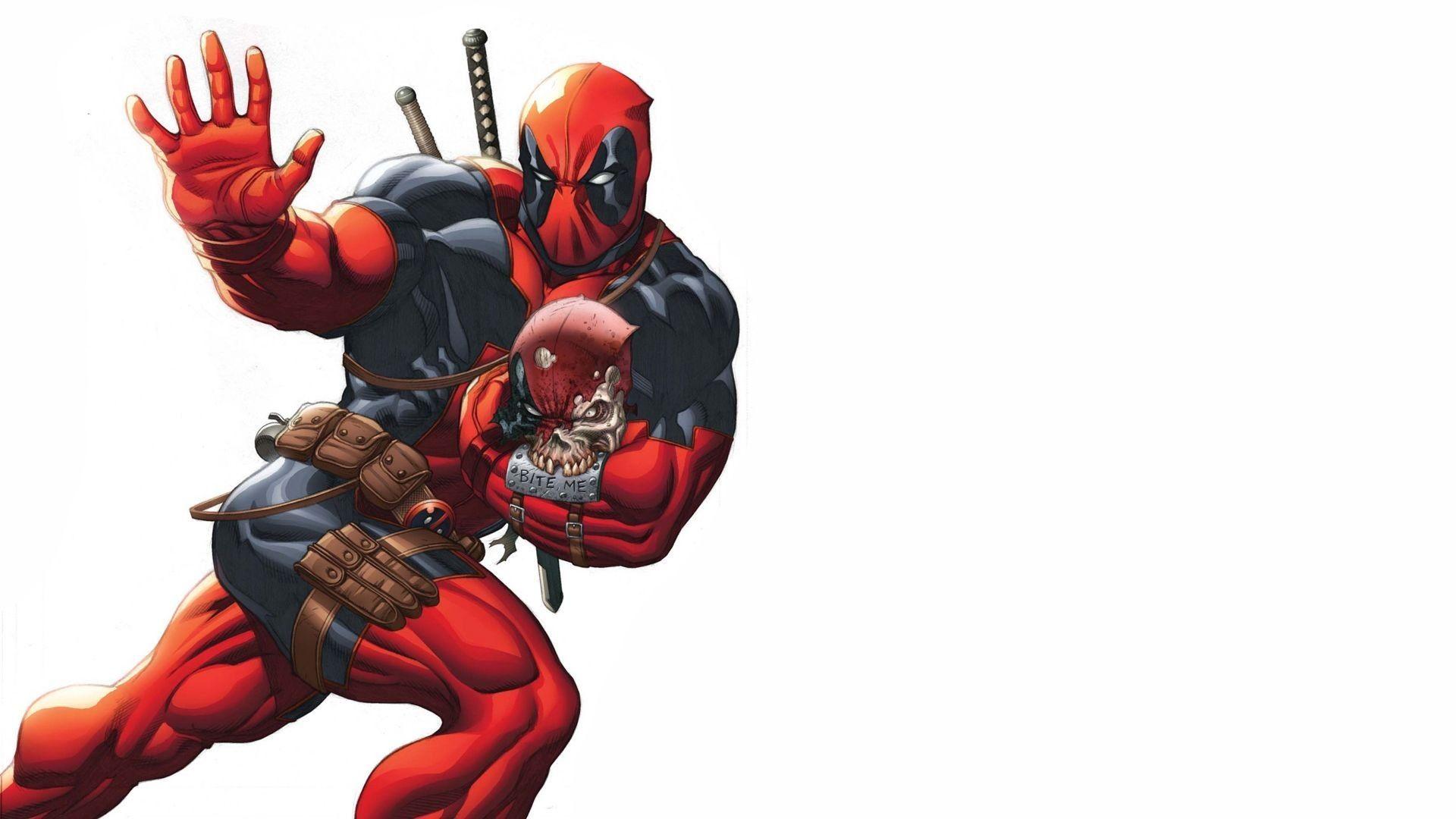 1920x1080 Funny Deadpool Wallpaper iPhone