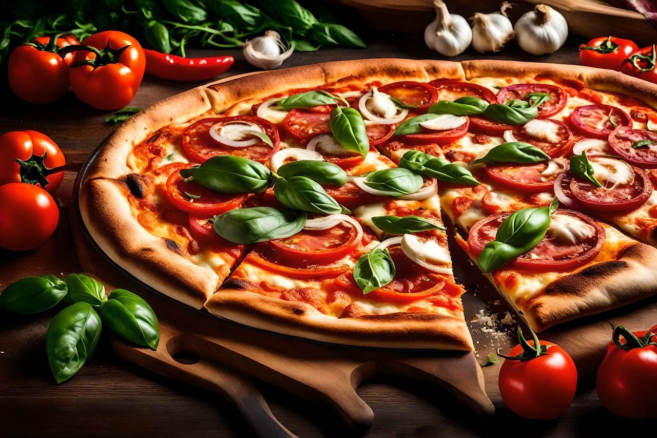 1280x853 Free Margherita & Pizza Image