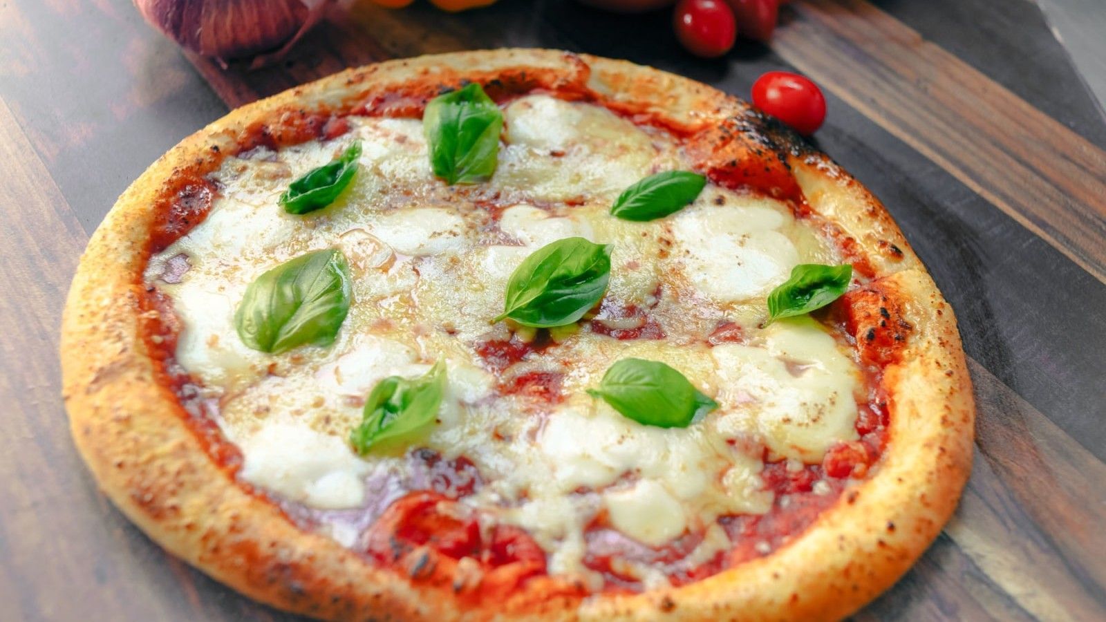 Lush Margherita Pizza Design Concept Lush Margherita Pizza Design Concept