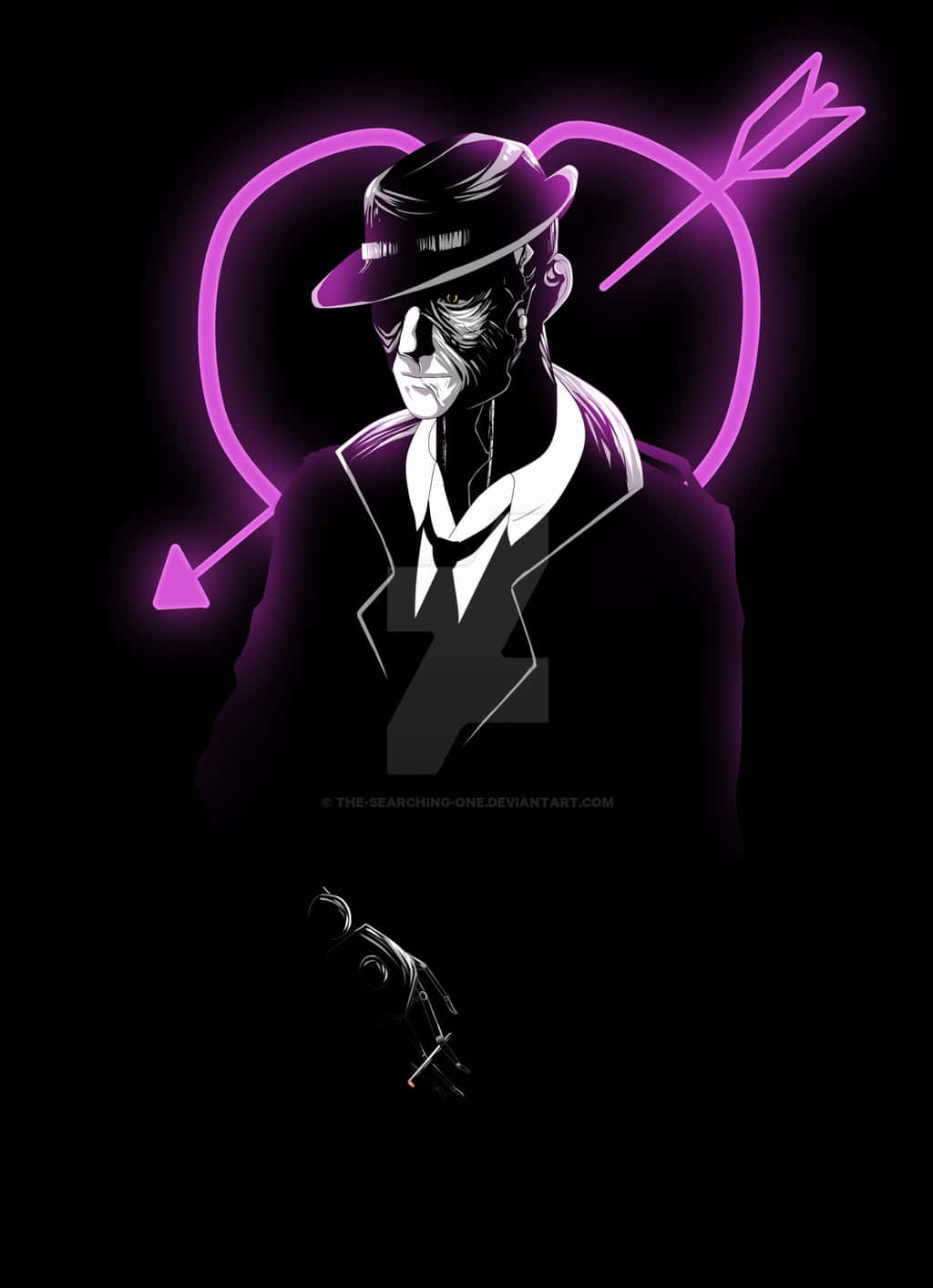 1024x1414 Synth Detective Wallpaper