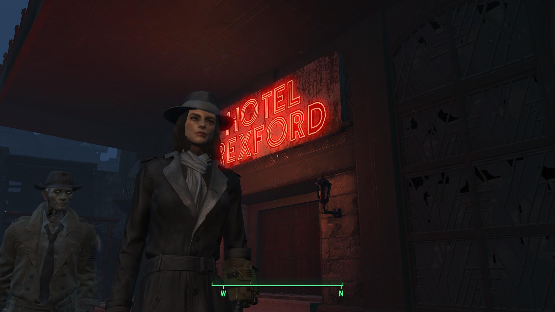 1920x1080 The Silver Shroud and Nick Valentine