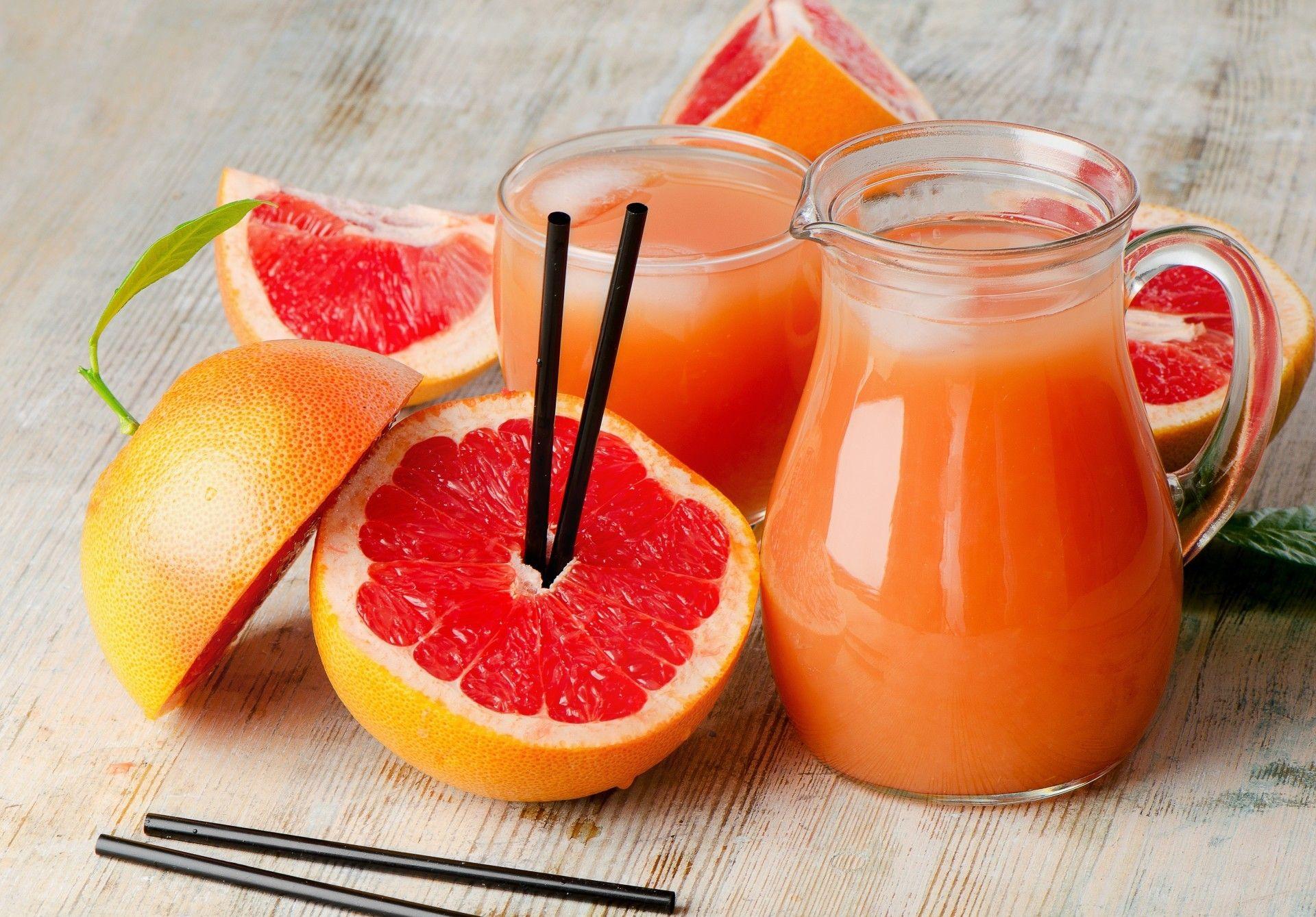 1920x1339 Download 1920x1339 Grapefruit, Juice, Fruit, Straw