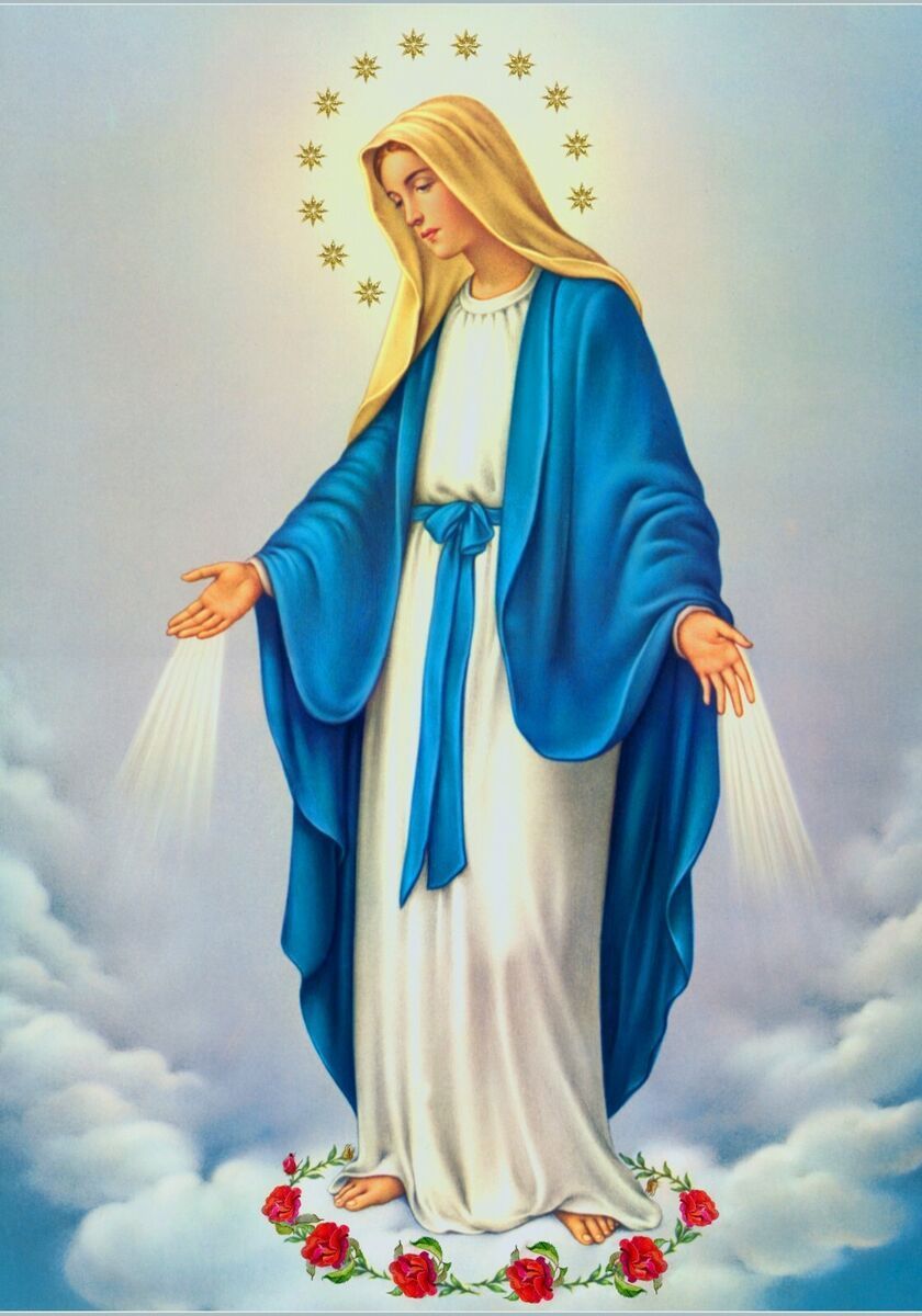 840x1200 Virgin Mary Immaculate Conception