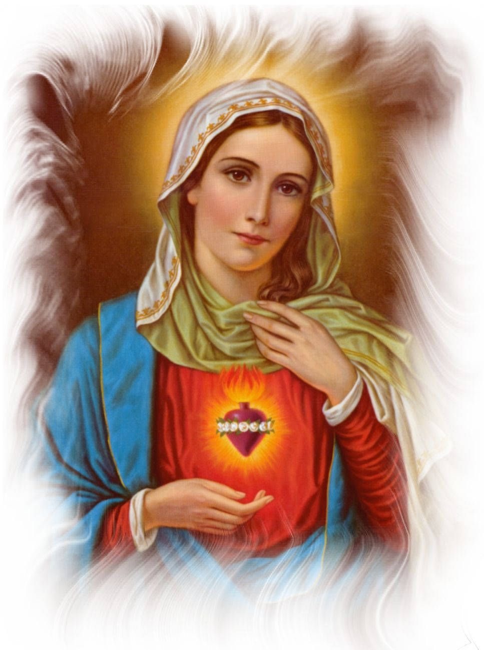 967x1297 Download Virgin Mary Sacred Heart