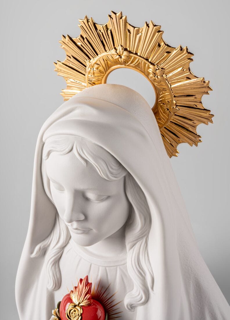 792x1100 Immaculate Heart of Mary Sculpture