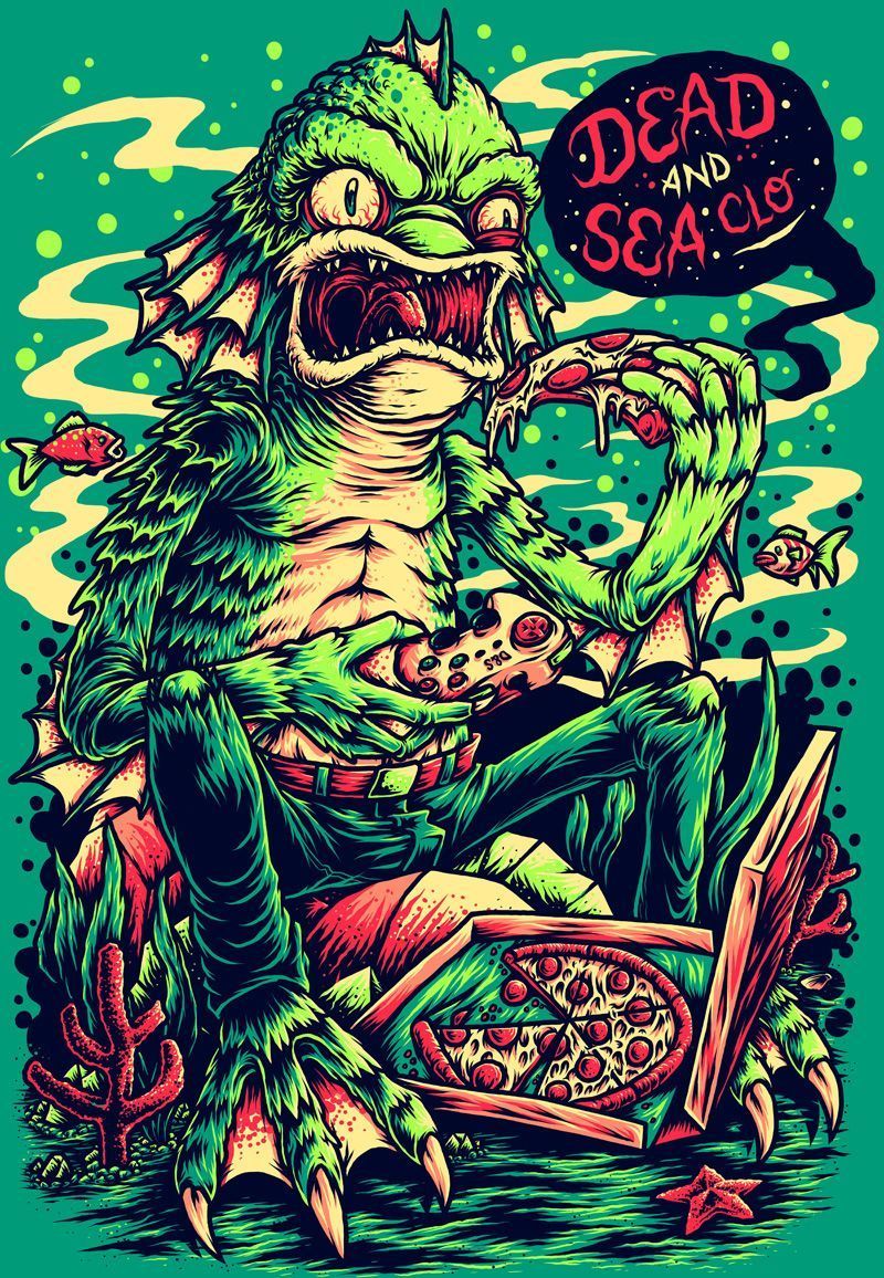 800x1156 Creature of the Black Lagoon