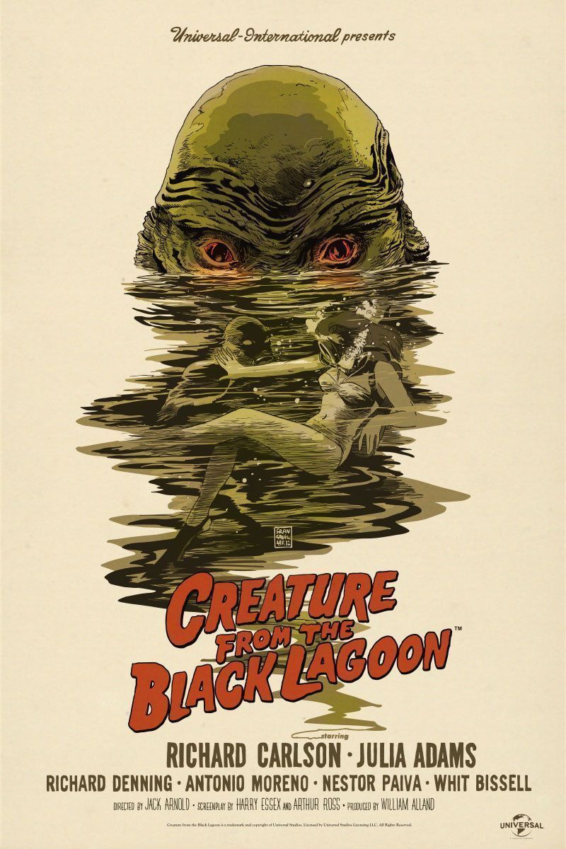 800x1200 Creature from the Black Lagoon (1954)