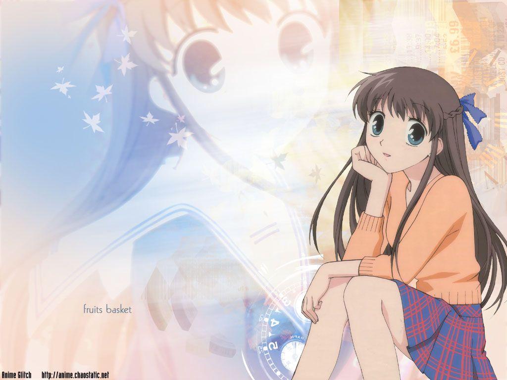 1024x768 So in Love with Tohru Basket Wallpaper