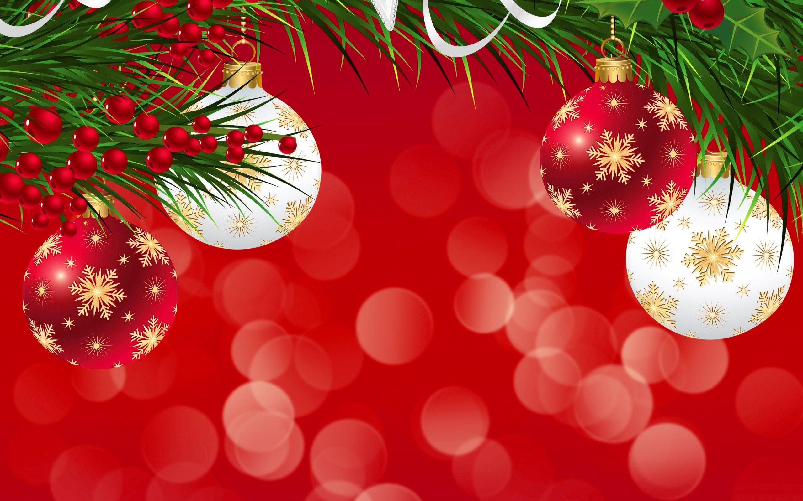 Red Christmas Wallpapers - Top Free Red Christmas Backgrounds -  WallpaperAccess