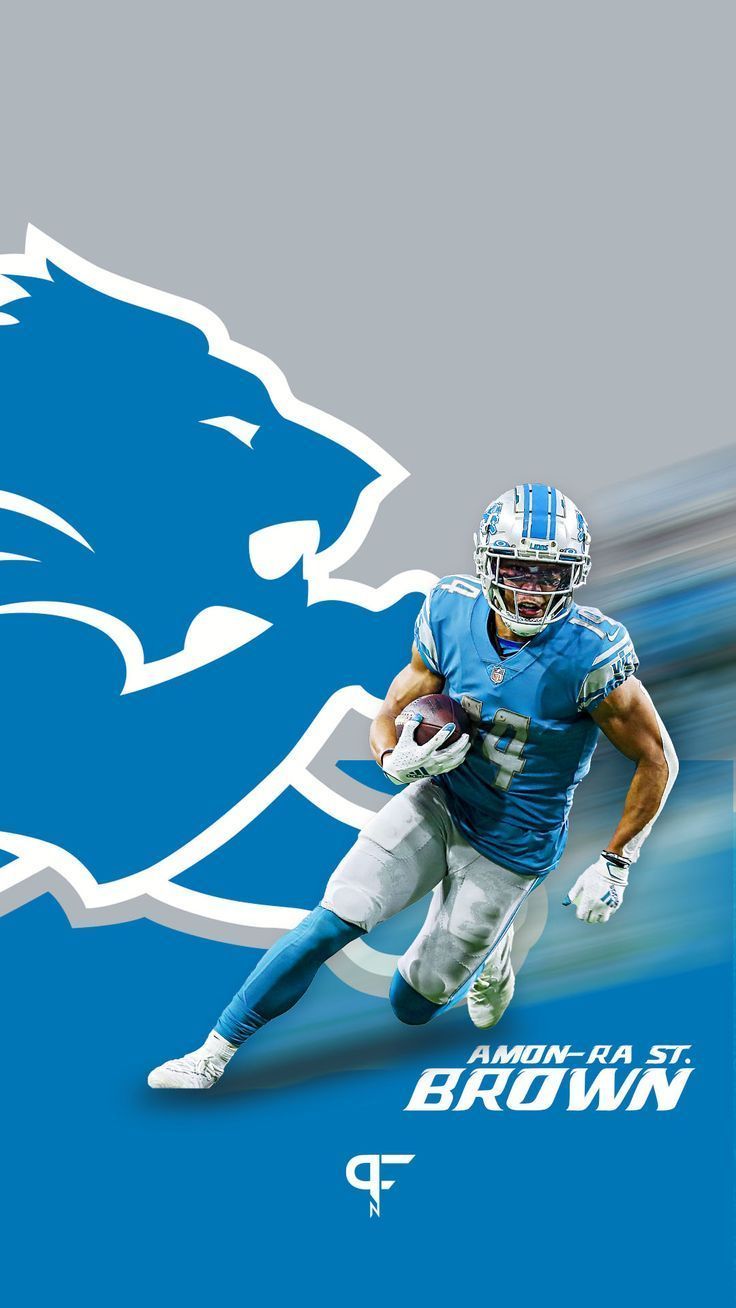 736x1308 Detroit Lions Wallpaper, Amon Ra St