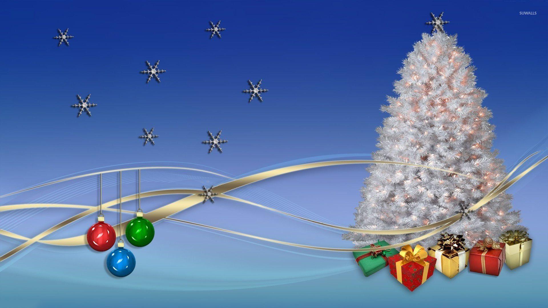 White Christmas Tree Wallpapers - Top Free White Christmas Tree ...