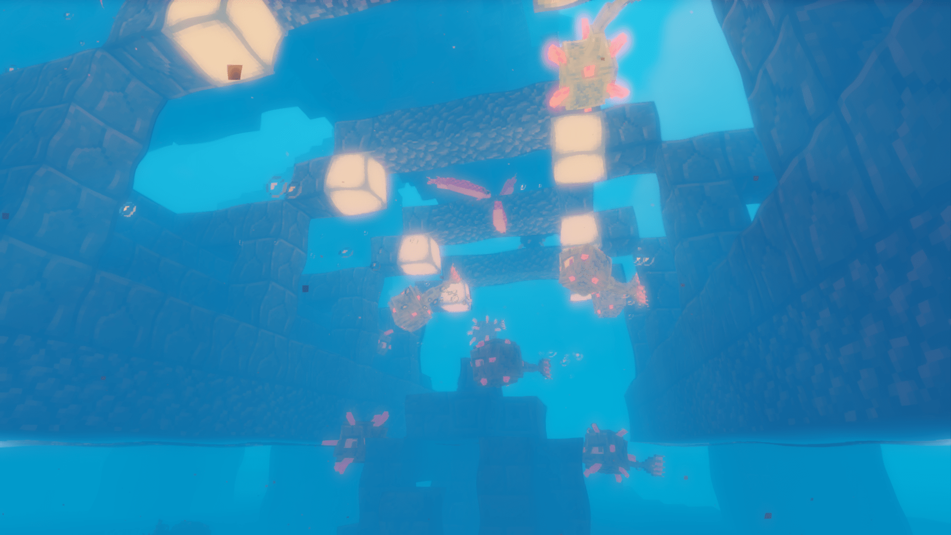 1920x1080 The Minecraft Ocean Monument. G