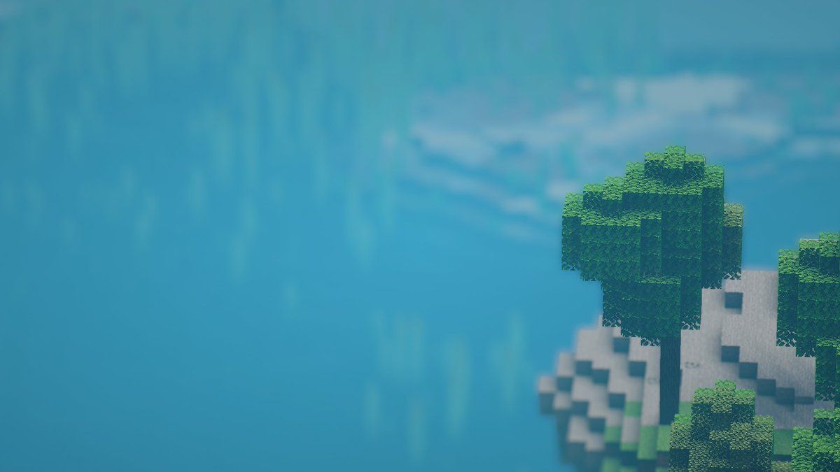 1200x675 Tree #minecraft #wallpaper