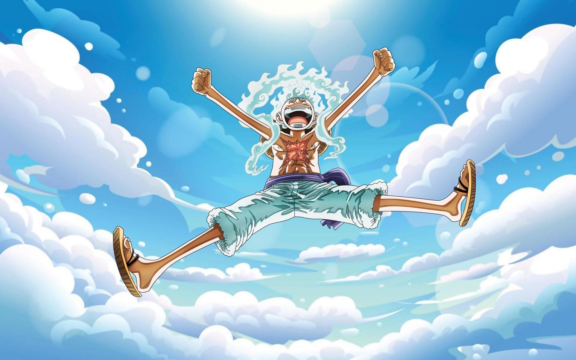 1920x1200 Gear 5 Wallpaper 4K, Monkey D. Luffy, One Piece, 5K