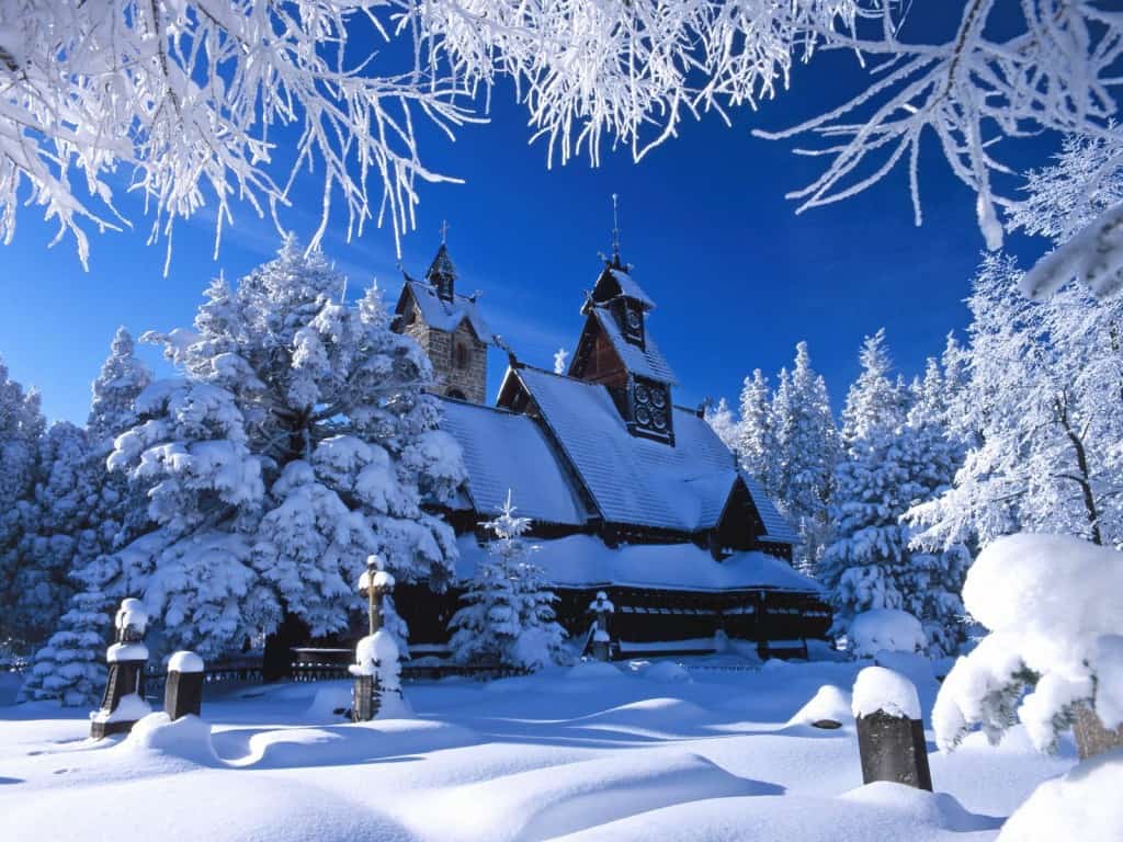 1024x768 Winter / Christmas Wallpaper For Desktops