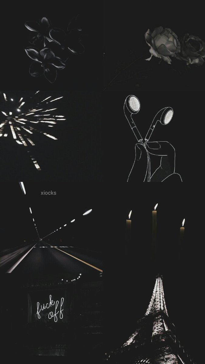 675x1200 Black Aesthetic iPhone Wallpaper