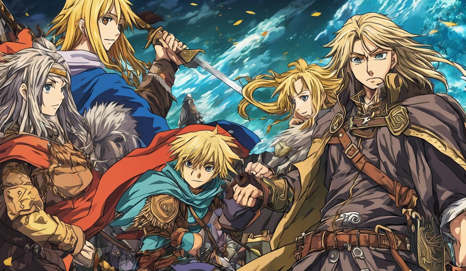 1536x896 Epic Vinland Saga Warriors Amidst