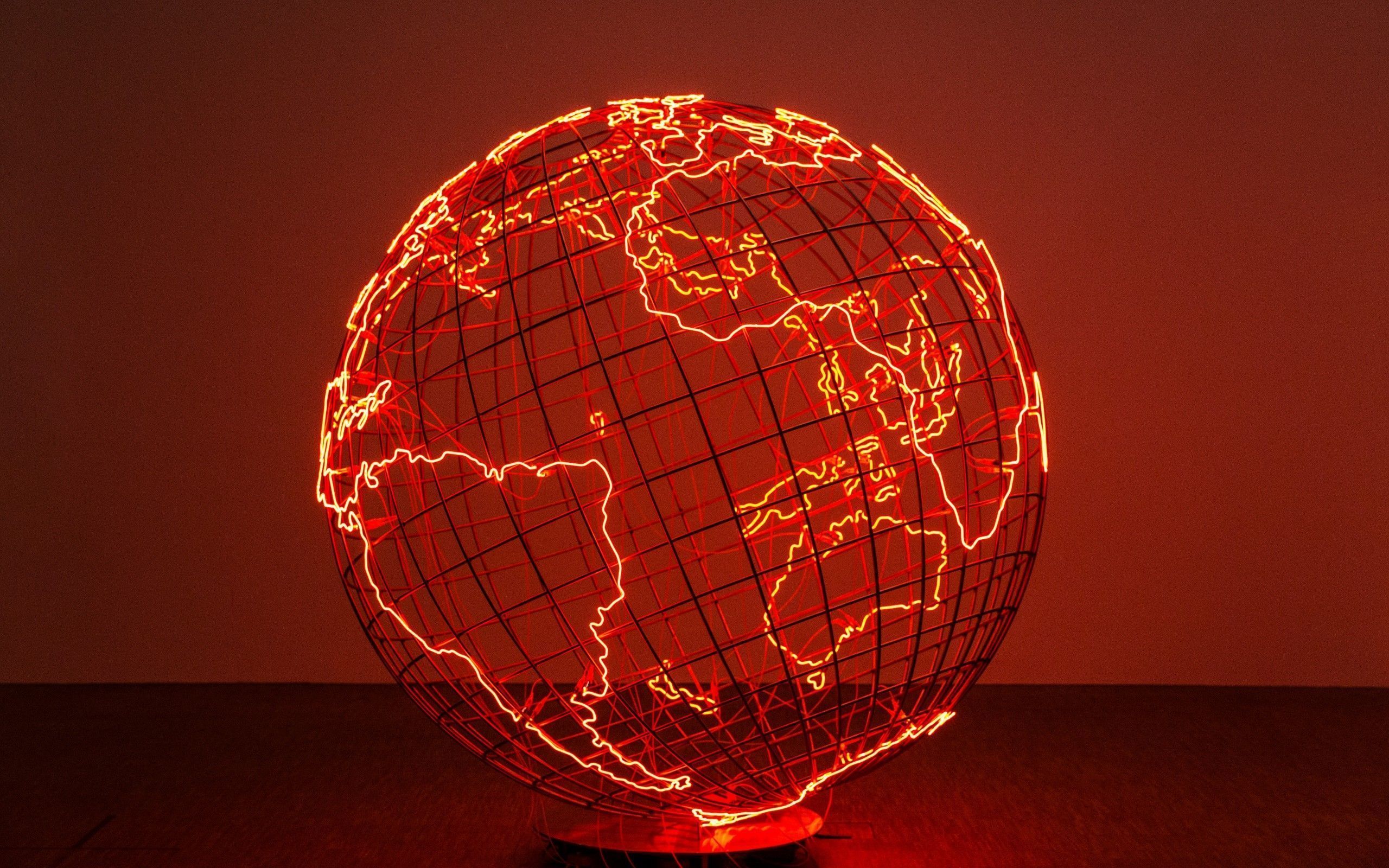 2560x1600 Europe, continents, Australia, Earth