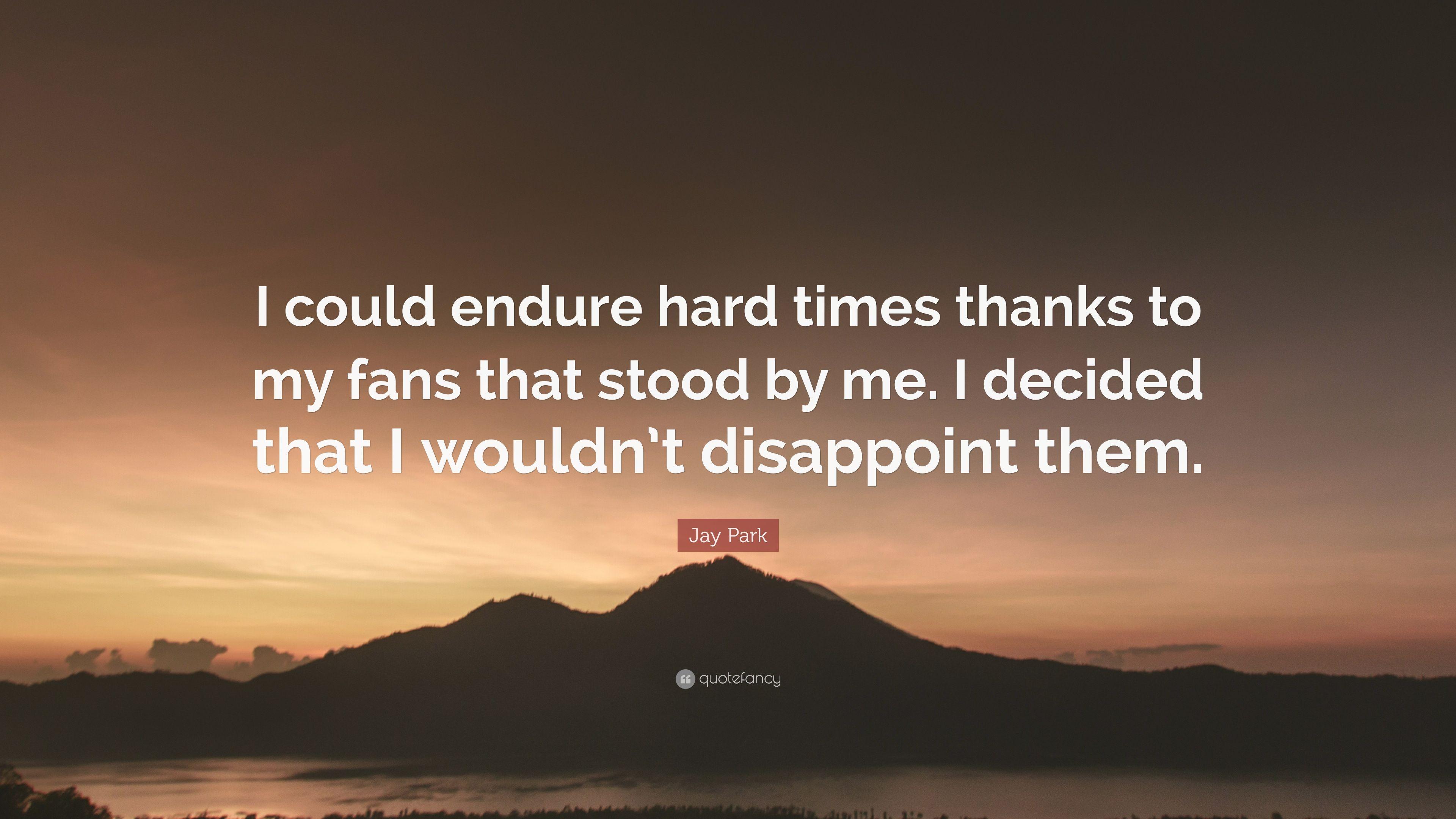 3840x2160 Jay Park Quote: “I could endure hard times thanks to my fans