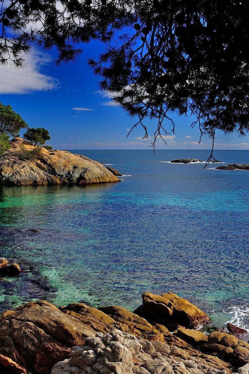 800x1200 Download wallpaper 800x1200 costa brava, catalonia, spain