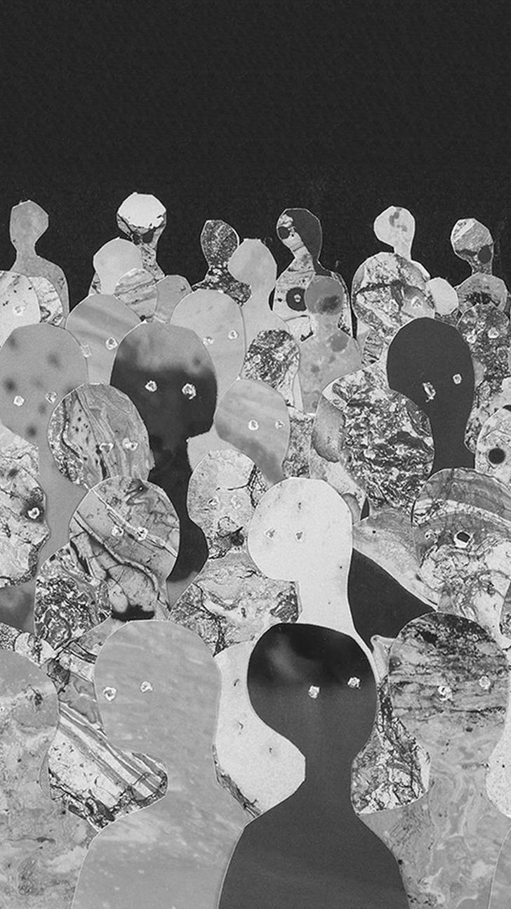 728x1294 A Moon Shaped Pool mobile wallpaper. Radiohead in 2019